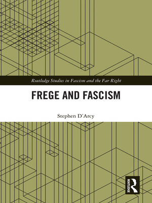 cover image of Frege and Fascism